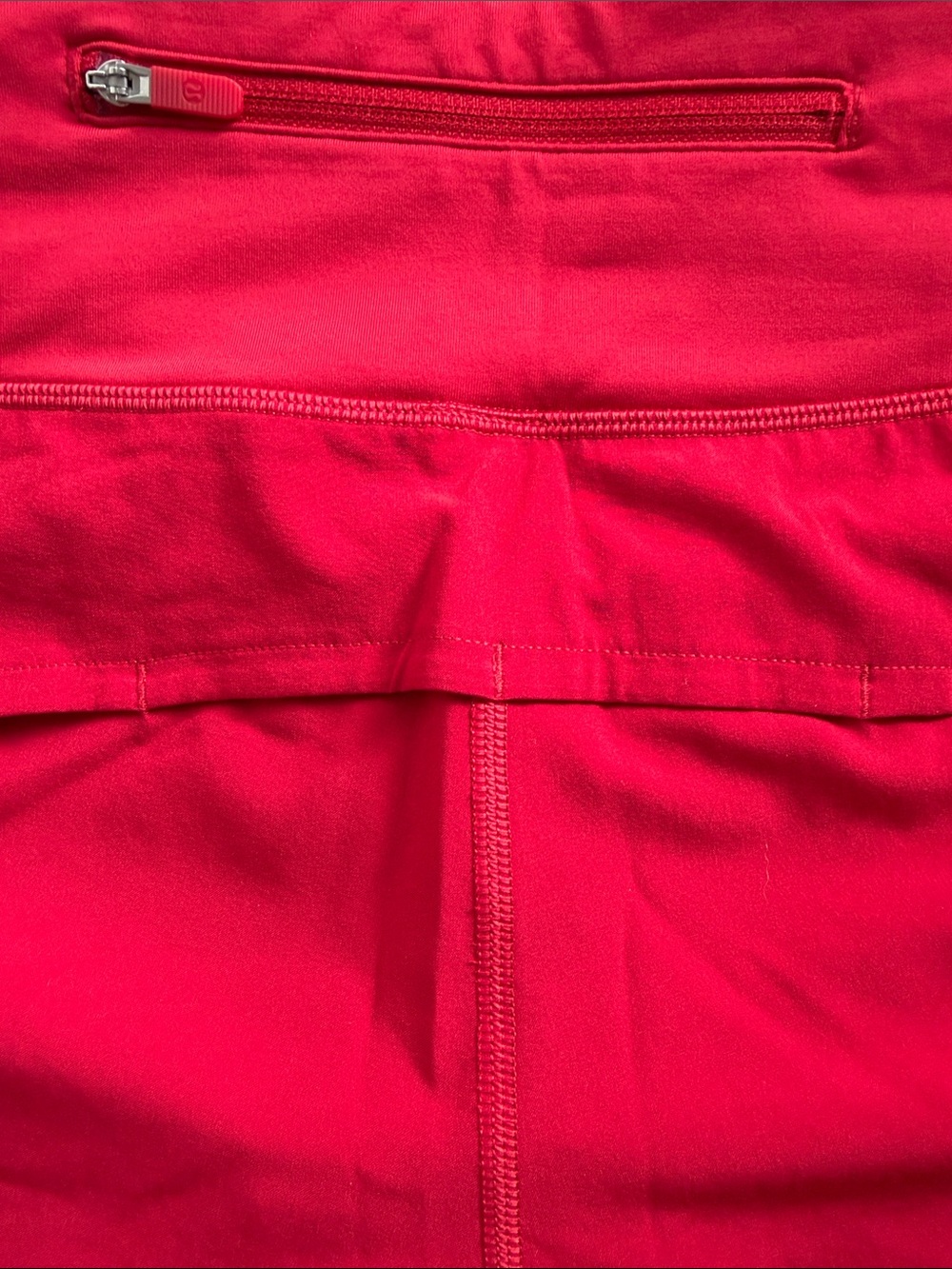 lululemon athletica Red Athletic Running Shorts - Picture 4 of 4